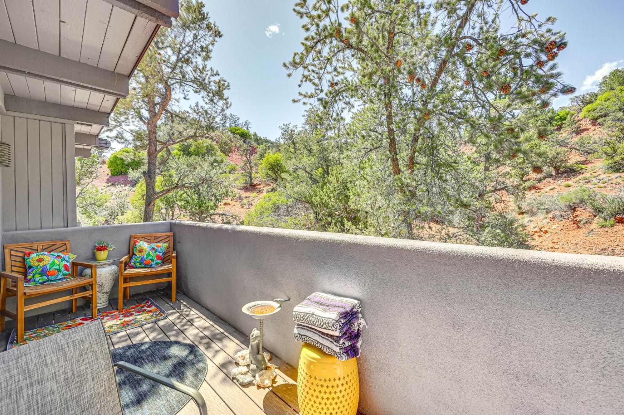 Sedona Red Rock Retreat Walk To Hiking Trails! Villa Eksteriør bilde